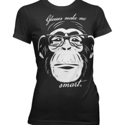 Glasses Makes Me Smart Girly Tee