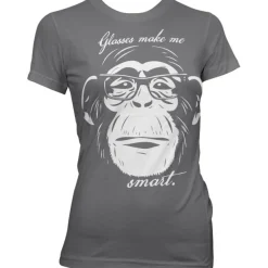 Glasses Makes Me Smart Girly Tee