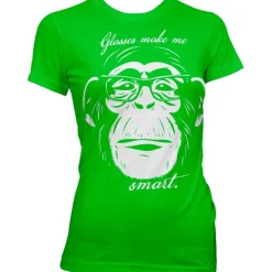 Glasses Makes Me Smart Girly Tee