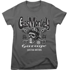 GMG - Custom Motors Skull Girly Tee