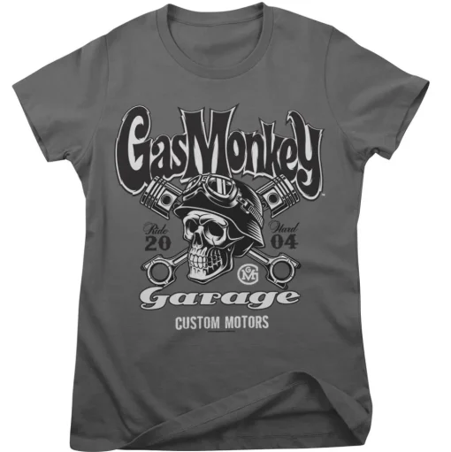 GMG - Custom Motors Skull Girly Tee