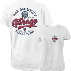 GMG Hot Rod Shop Logo Girly Tee