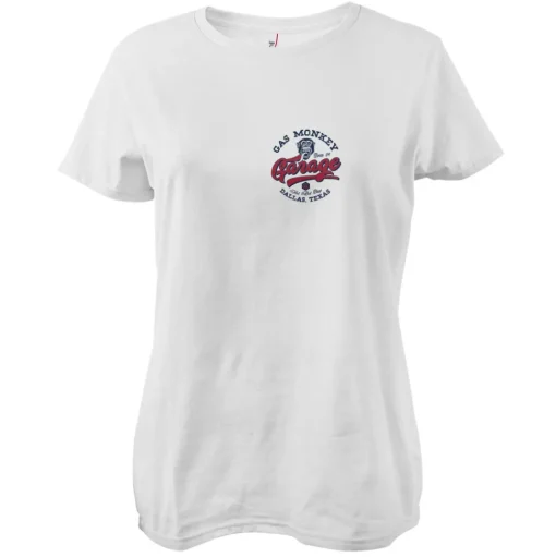 GMG Hot Rod Shop Logo Girly Tee