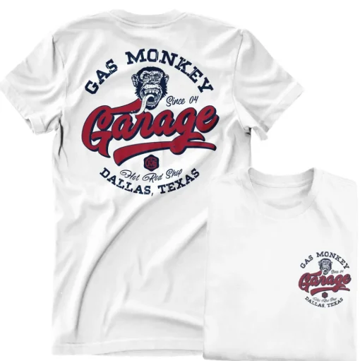 GMG Hot Rod Shop Logo T-Shirt