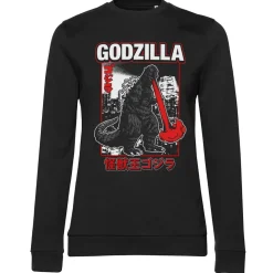 Godzilla - Atomic Breath Girly Sweatshirt