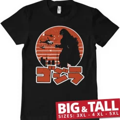 Godzilla Japanese Logo Big & Tall T-Shirt