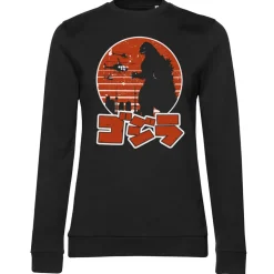 Godzilla Japanese Logo Girly Sweatshirt