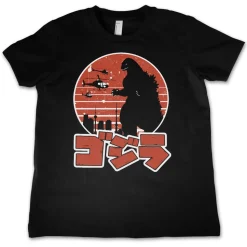 Godzilla Japanese Logo Kids Tee