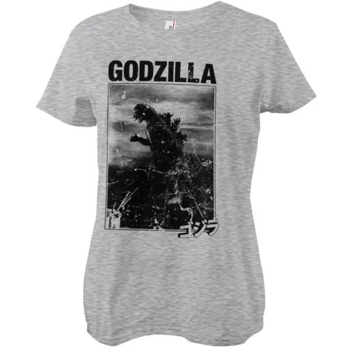 Godzilla Vintage Girly Tee