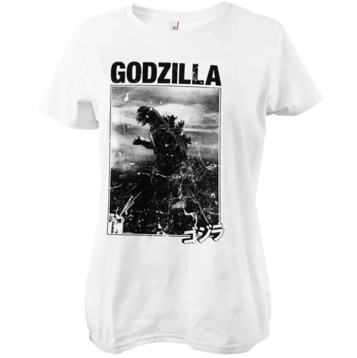 Godzilla Vintage Girly Tee