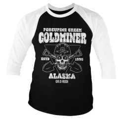 Gold Rush - Porcupine Creek Goldminer Baseball 3/4 Sleeve Tee