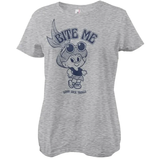 Good Luck Trolls - Bite Me Girly Tee