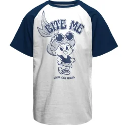Good Luck Trolls - Bite Me Baseball T-Shirt