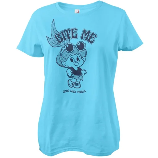 Good Luck Trolls - Bite Me Girly Tee