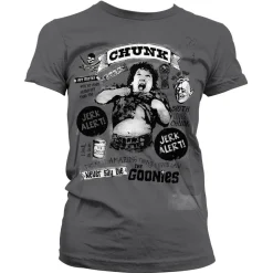 Goonies - Chunk Jerk Alert Girly Tee