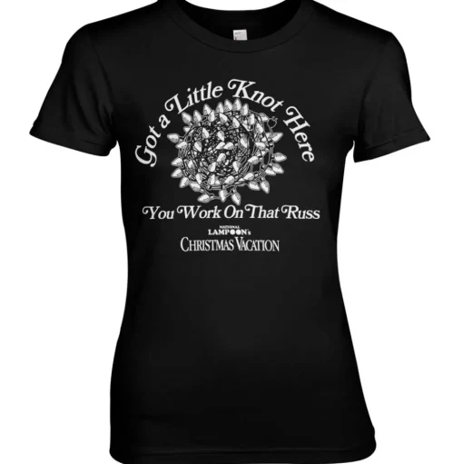 Got a Little Knot Here Girly Tee