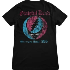 Grateful Dead - 1986 Summer Tour Girly Tee