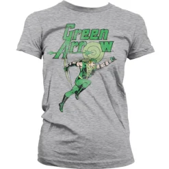 Green Arrow Distressed Girly T-Shirt