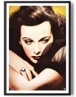 Green Eyed Beauty Poster