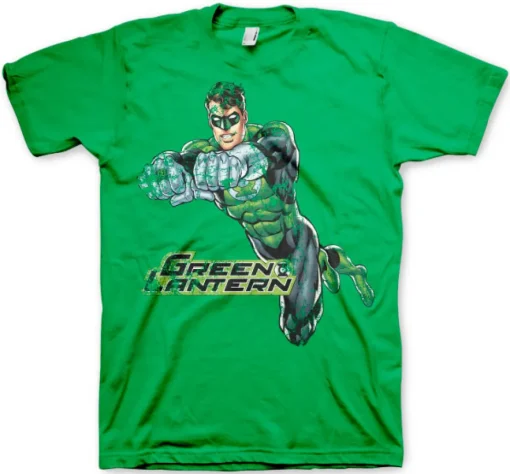 Green Lantern Distressed T-Shirt