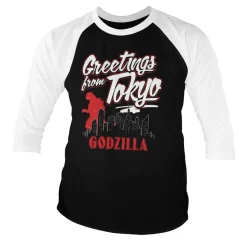 Greetings From Tokyo Baseball 3/4 Sleeve Tee