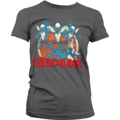 Gremlins Group Girly Tee