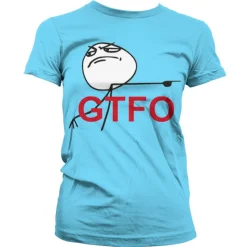 GTFO Girly T-Shirt