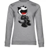 Hand Drawn Felix The Cat Girly Sweatshirt