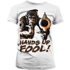 Hands Up Fool! Girly Tee