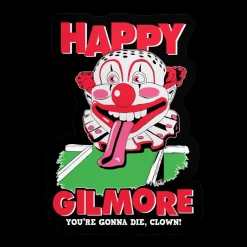 Happy Gilmore Clown Sticker