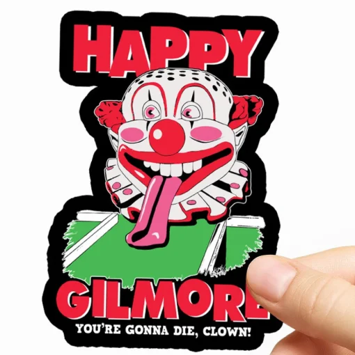 Happy Gilmore Clown Sticker