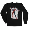 Harley Quinn Card Games Long Sleeve Tee