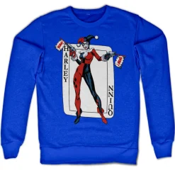 Harley Quinn Card Games Sweatshirt