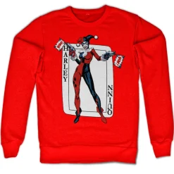 Harley Quinn Card Games Sweatshirt