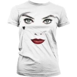 Harley Quinn Face-Up Girly Tee