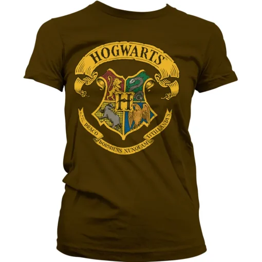 Harry Potter - Hogwarts Crest Girly Tee
