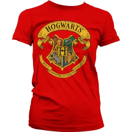 Harry Potter - Hogwarts Crest Girly Tee