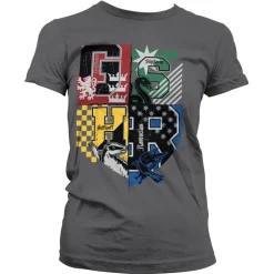 Harry Potter Dorm Crest Girly Tee