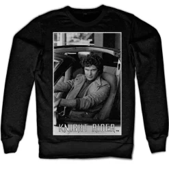 Hasselhoff In Knight Rider Sweatshirt