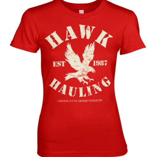Hawk Hauling Girly Tee