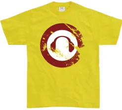Headphones Icon Grunge T-Shirt