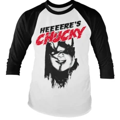 Heeere's Chucky Baseball Long Sleeve Tee