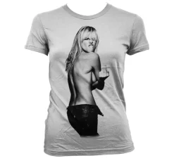 Heidi Gives The Finger Girly T-Shirt