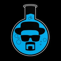 Heisenberg Flask Sticker