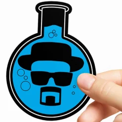 Heisenberg Flask Sticker