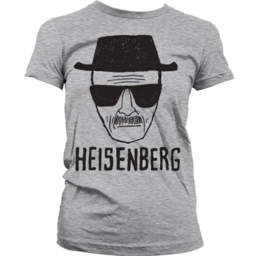 Heisenberg Sketch Girly T-Shirt