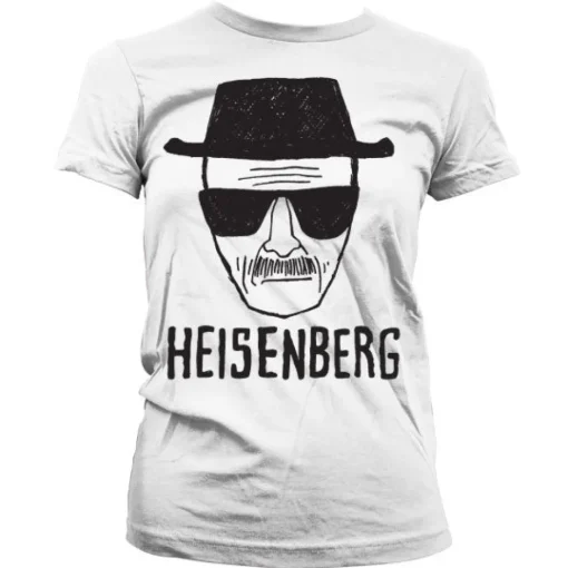 Heisenberg Sketch Girly T-Shirt