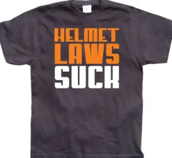 Helmet Laws Suck T-Shirt