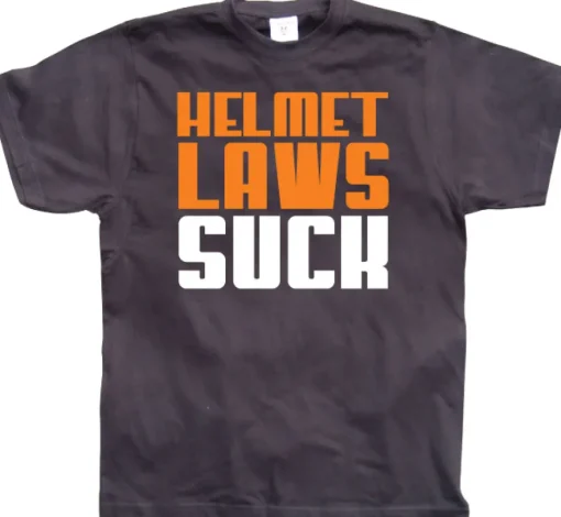 Helmet Laws Suck T-Shirt