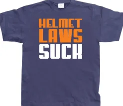 Helmet Laws Suck T-Shirt